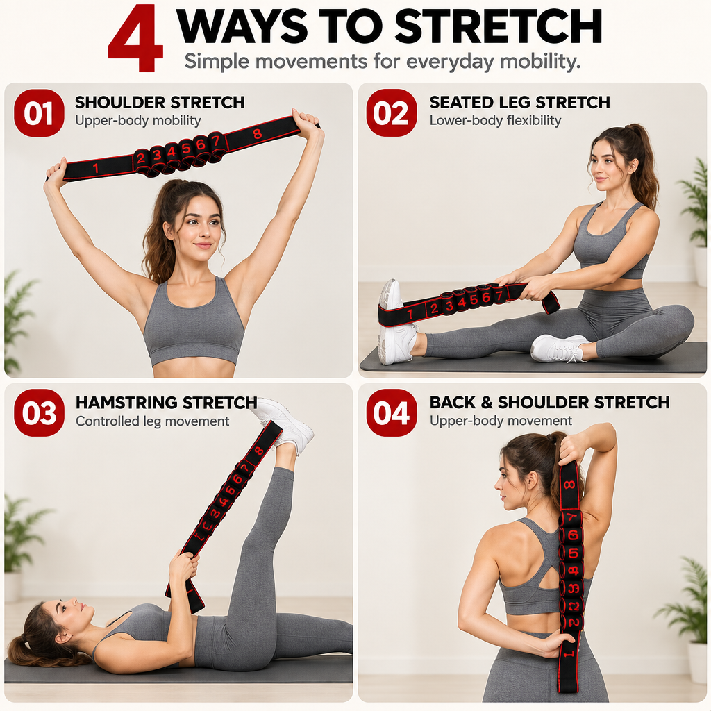 OMBREDOU Fitness and Yoga Resistance Bands💪