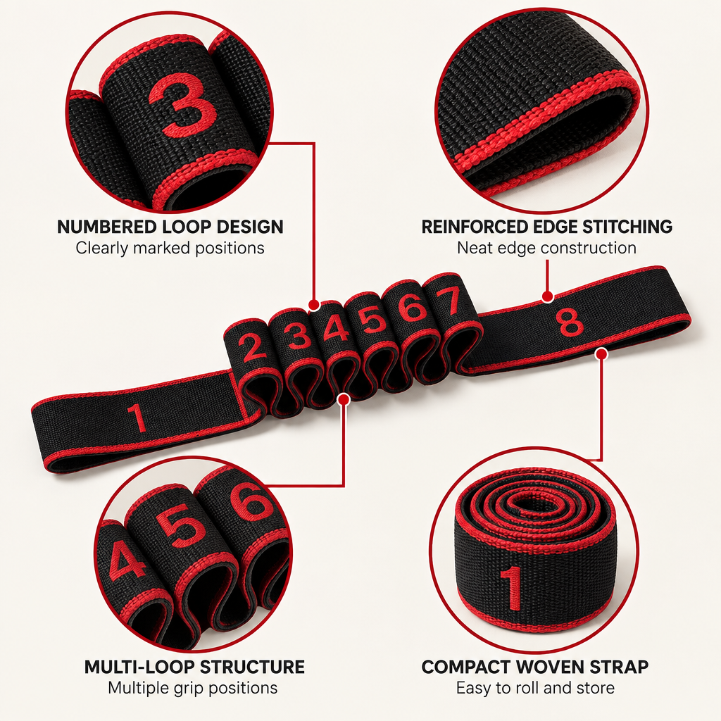 OMBREDOU Fitness and Yoga Resistance Bands💪