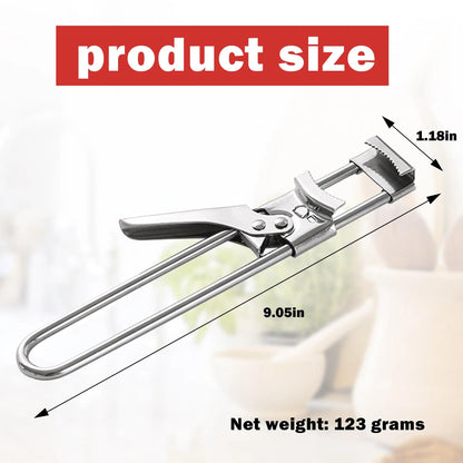 YAJBAKM Adjustable Multifunctional Stainless Steel Can Opener🔥