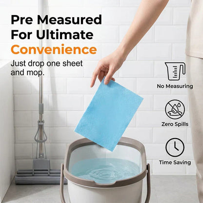 🔥Water-Soluble Floor Cleaning Sheets