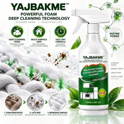 YAJBAKME™ Bring Your Furniture Back To Life Advanced Foam Cleaning Technology For A Fresh, Like-New Finish