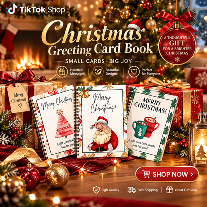 Christmas Greeting Card Book