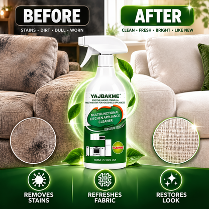 YAJBAKME™ Bring Your Furniture Back To Life Advanced Foam Cleaning Technology For A Fresh, Like-New Finish