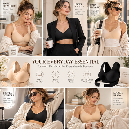 ✨YAJBAKThe Everyday Comfort Bra – Seamless Support & Natural Shape Without The Wire