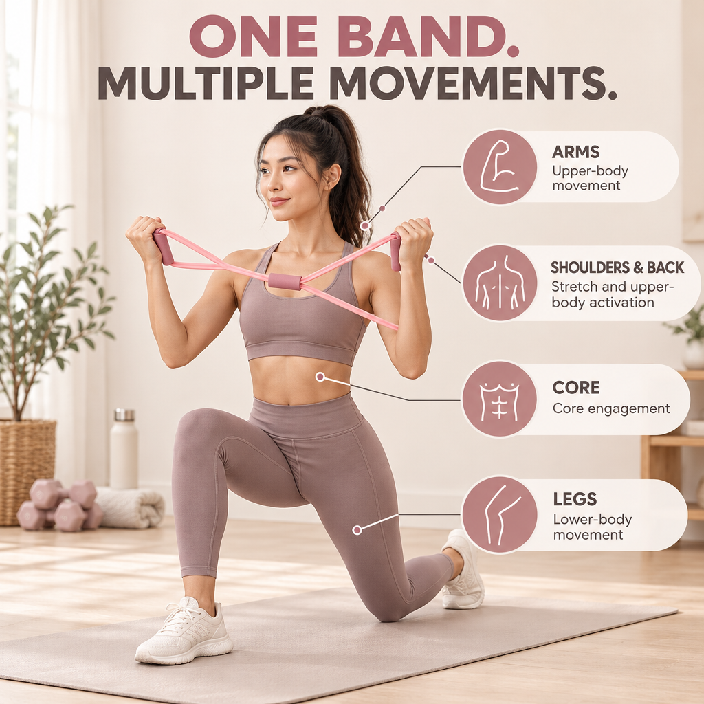 OMBREDOU Toning Exercise Band