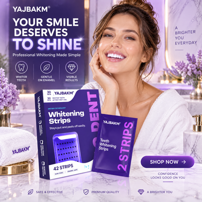 YAJBAKM 🦷Advanced Whitening Strips | Professional-Inspired Smile Care At Home