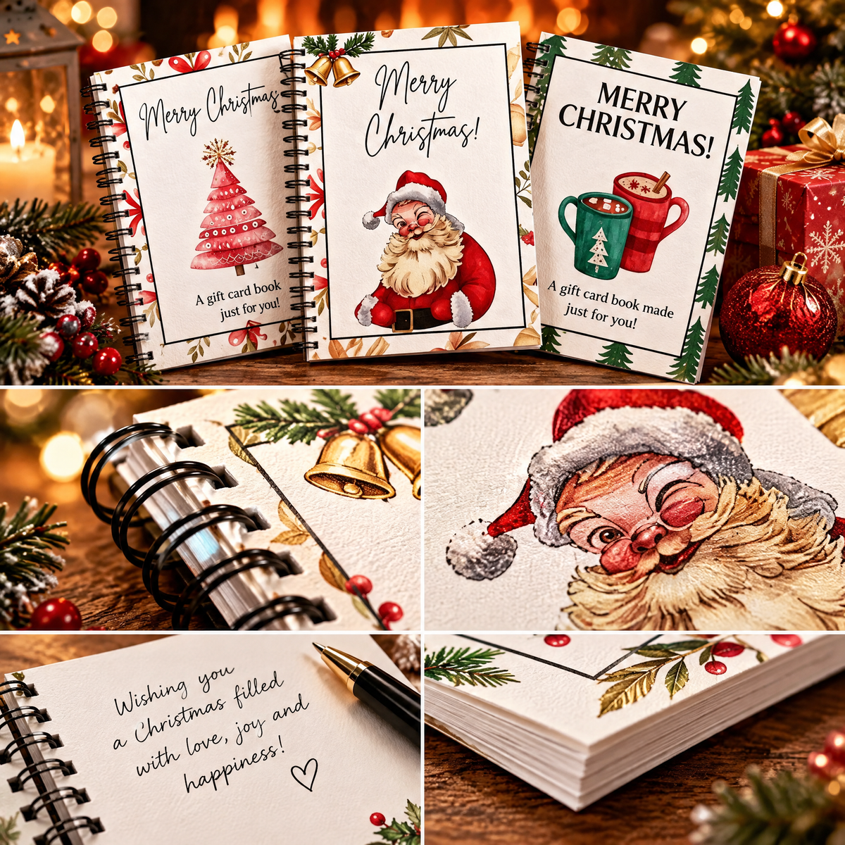 Christmas Greeting Card Book