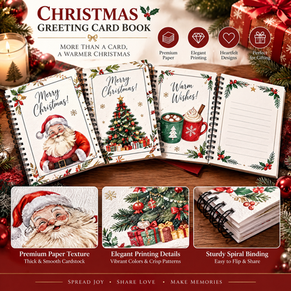 Christmas Greeting Card Book