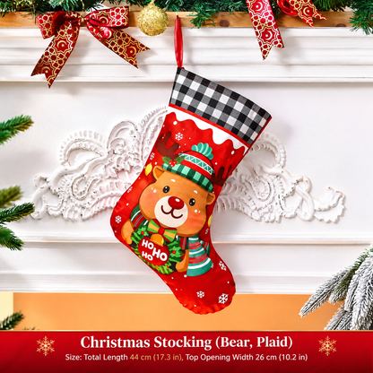 Christmas Stockings 2026 | Premium Holiday Stocking For Family Kids & Pets | Large Capacity Christmas Decoration